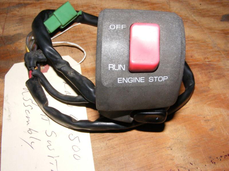 94 kawasaki ex500 hand on off switch