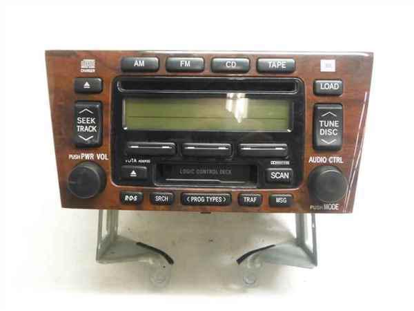 Toyota avalon oem single disc cd cassette tape radio