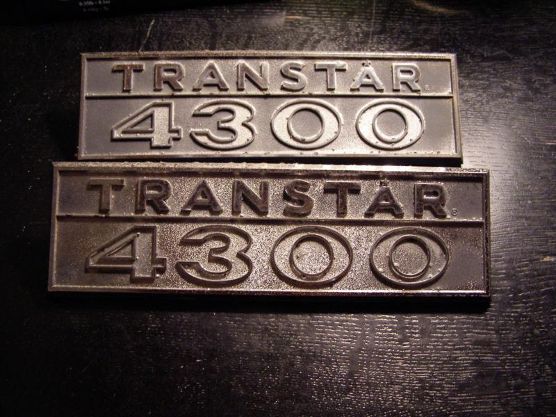 Find Vintage International Harvester Transtar 4300 Emblems in Bradford ...