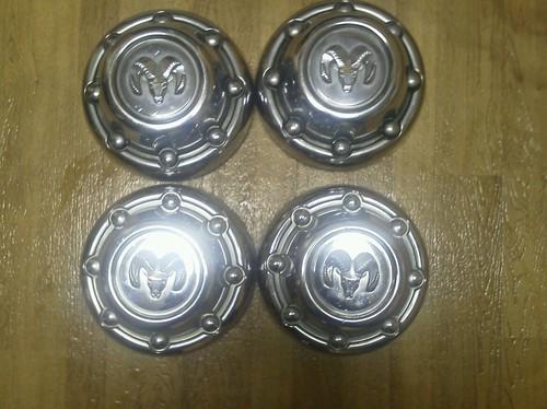 1994-2001 dodge ram 2500/3500 center wheel caps **used**