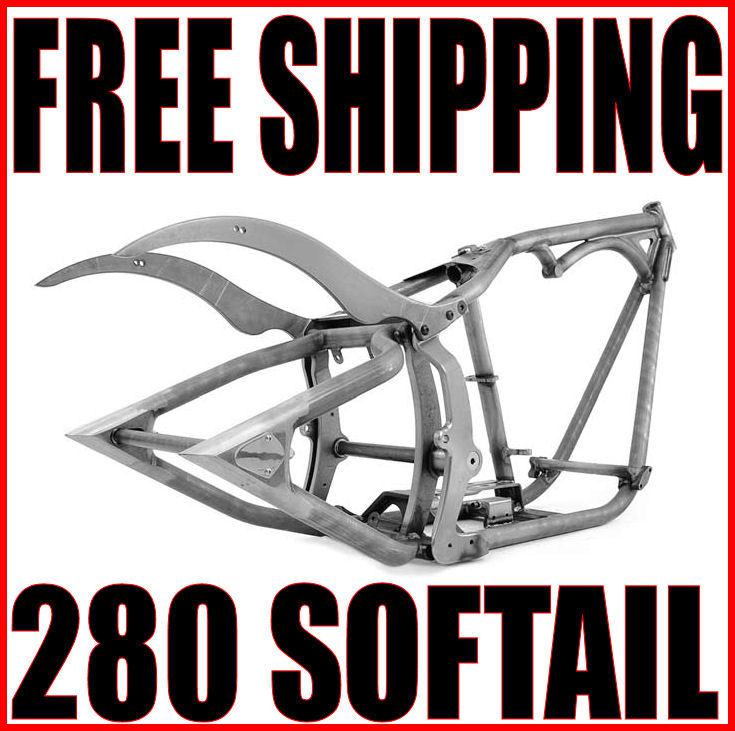 Kraft tech softail 280 tire rsd right side drive frame harley evo chopper k19380