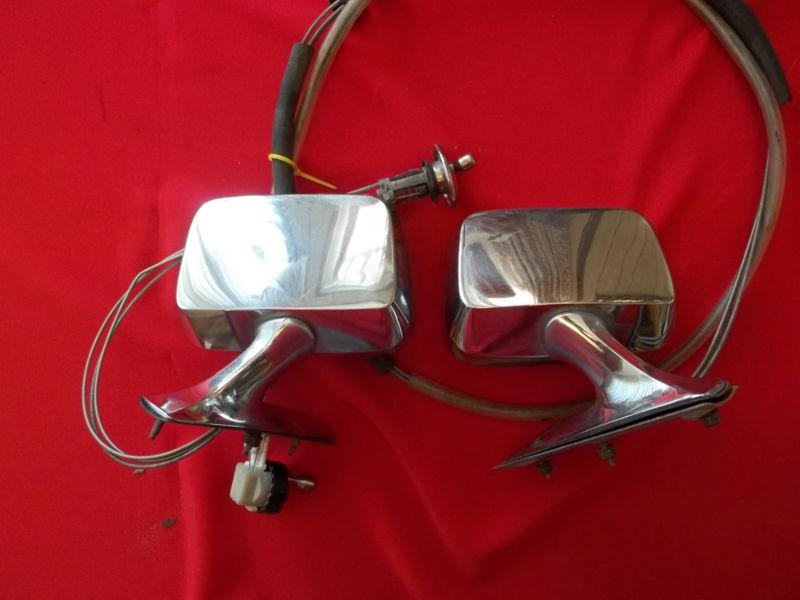 Mopar 1975 1976 1977 1978 1979 chrysler monaco ?? chrome retangular mirrors 