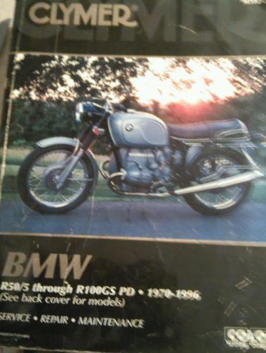 Bmw clymer m502-3 manual r50/5 -r100 gspd 1970-1996 airhead beemer