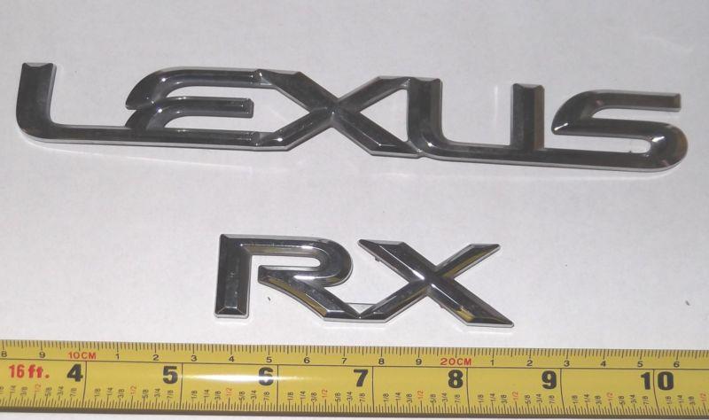 Lexus  rs    emblem / nameplate / badge  oem