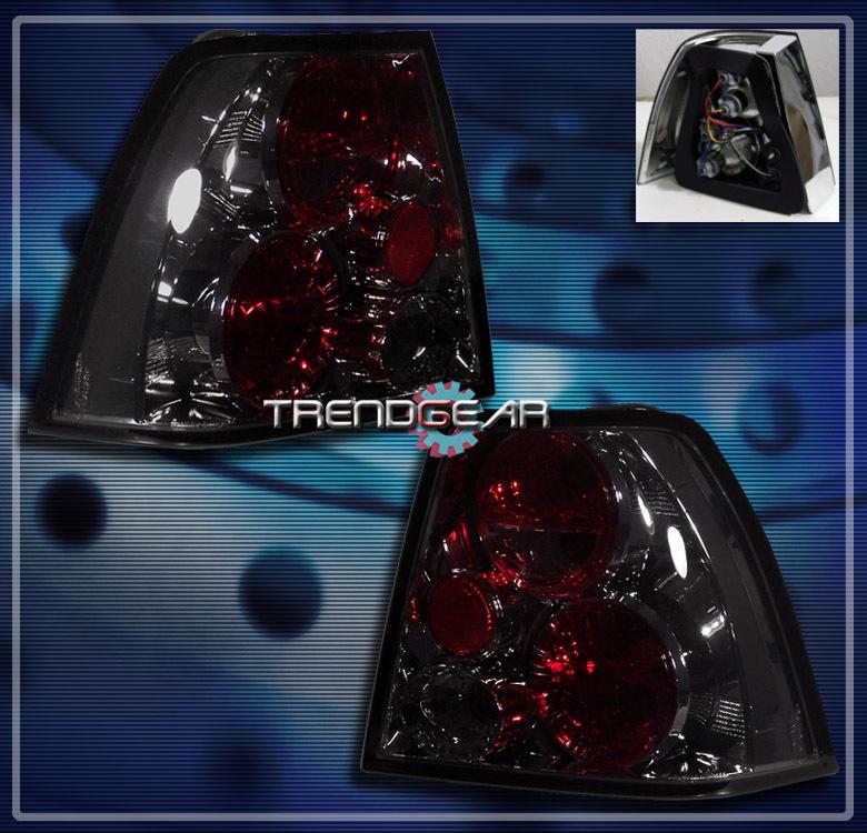 99-04 vw jetta bora altezza tail brake lights light smoke 00 01 02 gl gls glx sm