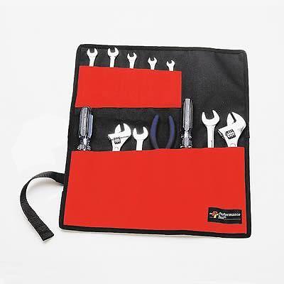 Performance tool roll up tool pouch 12 pockets nylon velcro closure ea w88990