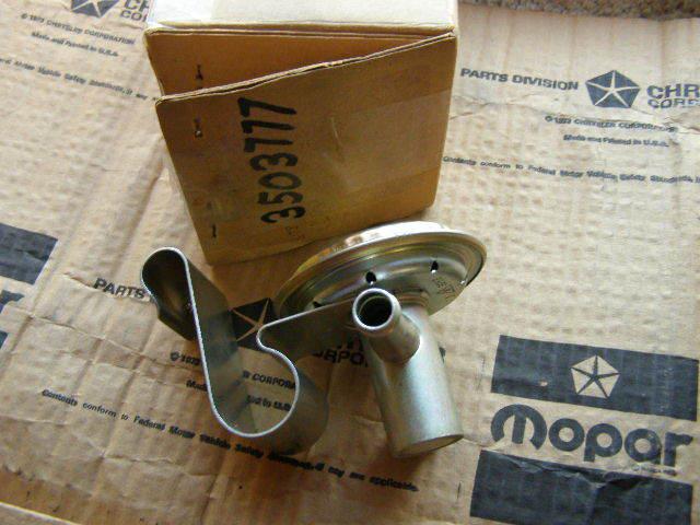 Nos mopar 1974 dart duster valiant heater wv valve 