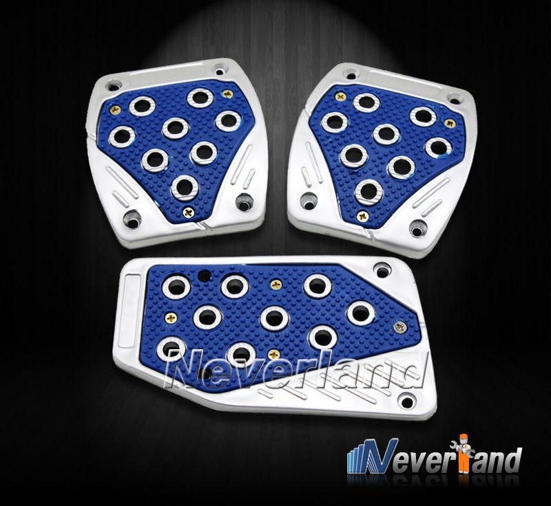 Manual car auto pedals cover foot rest nonslip safety accelerator brake clutch