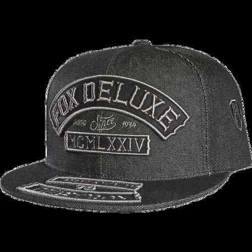 Fox racing axel mens snapback hat black one size