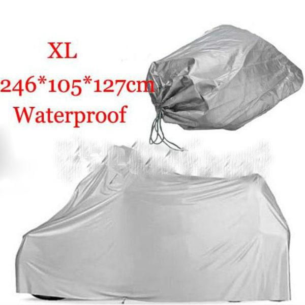 Motor bike outdoor cover waterproof 246 x 105 x 127 cm size xl a-2