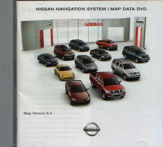 Nissan infiniti navigation system navteq / zenrin software dvd jewel case 6.4