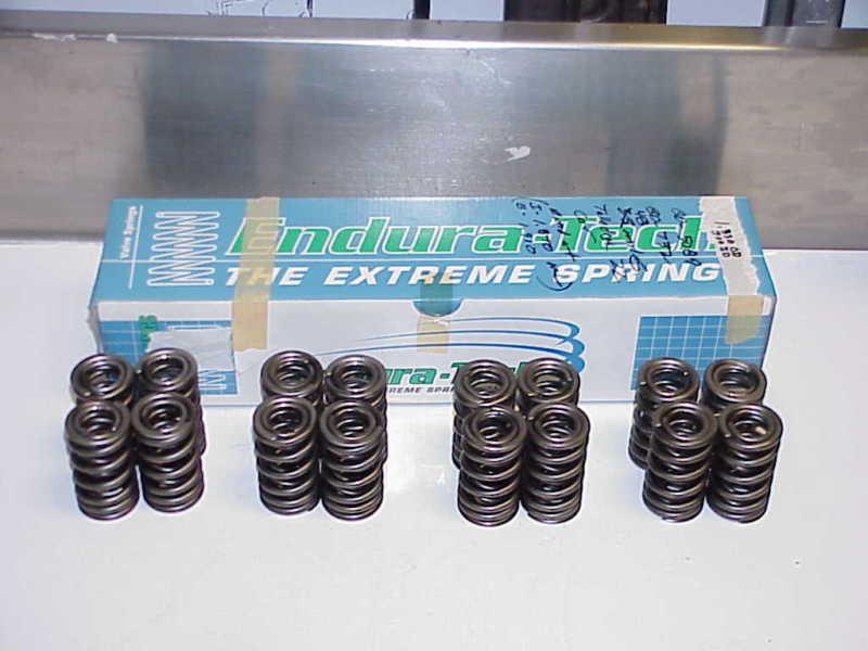 Endura tech 1.330" valve springs #360@1.250 nascar arca  1 race weekend psi l@@k