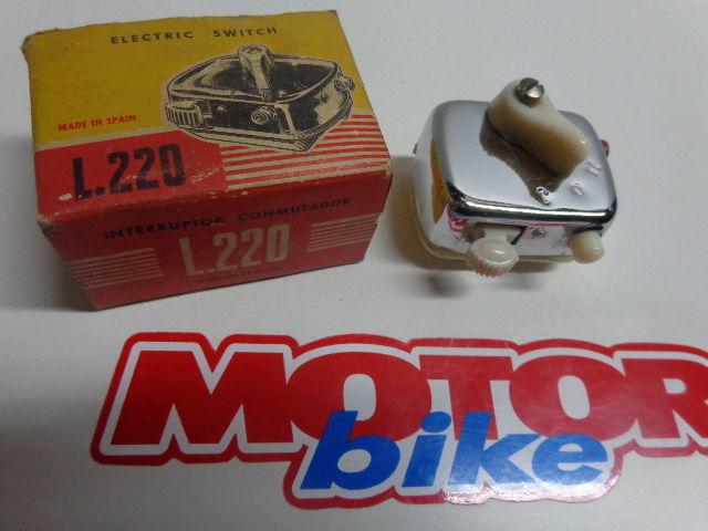 Light switch key leonelli l-220 for lambretta