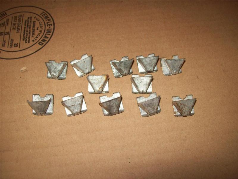 68 69 70  dodge charger coronet superbee headliner bow retainer clip set