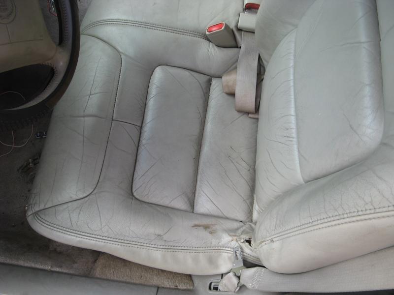 96 97 98 99 deville front seat tan leather driver left lh l.