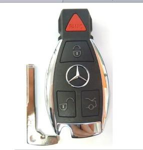 Mercedes benz smart key remote fob keyless chrome c e sl s gl cl glk r class 