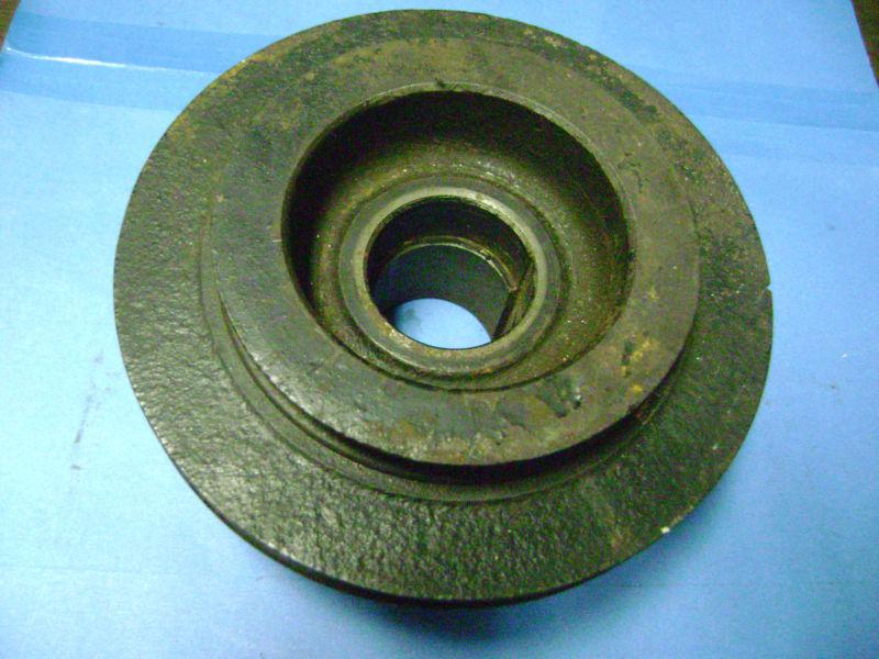 Triumph spitfire 1500 dual grove crankshaft pulley