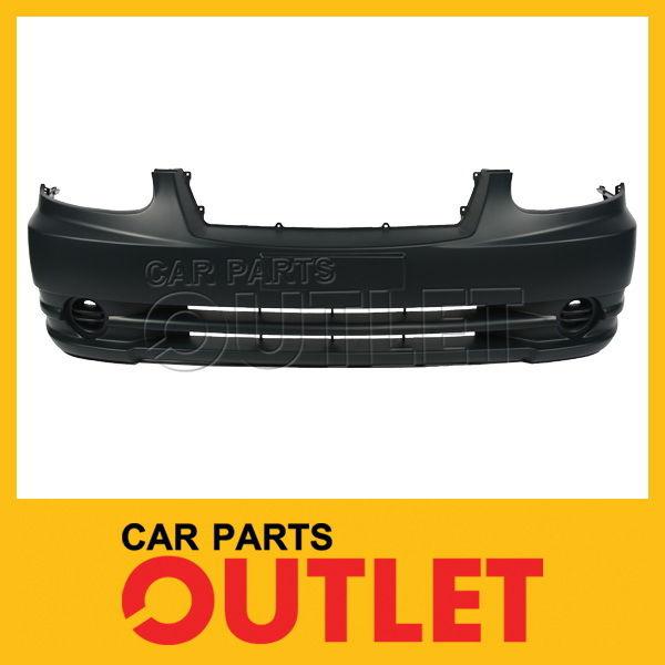 Front bumper primed plastic fascia cover fits 2003-2005 hyundai accent 2/4dr new