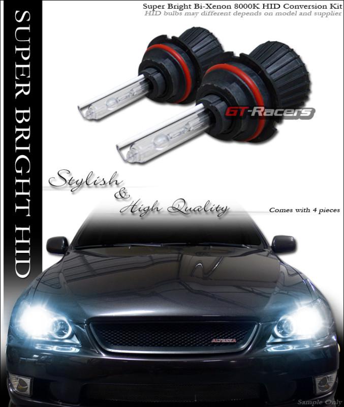 8000k hid bi-xenon 9004/hb1 hi/low beam w/ballast head lights conversion kit gg