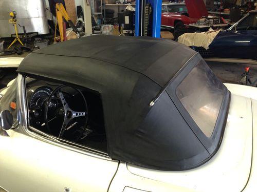 1956 1957 1958 1959 1960 corvette convertible top frame and top black vinyl