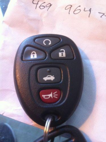 Gm key fob g6,gr.prix,buick 5 button w/remote start 