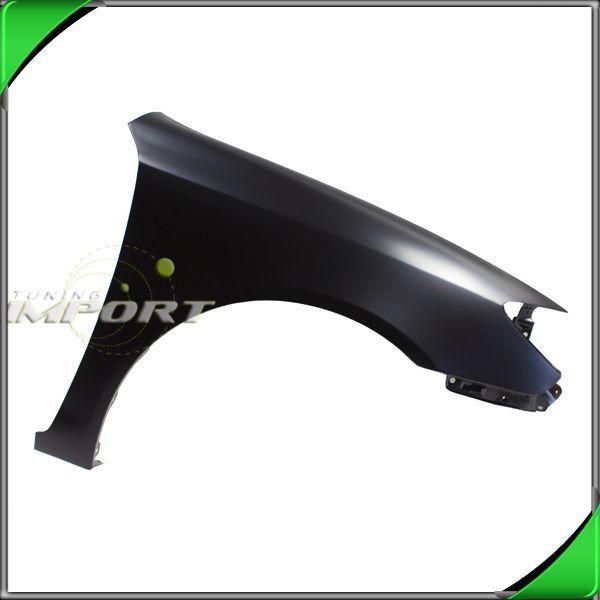 2002-2006 toyota camry passenger side front fender primered black steel right rh