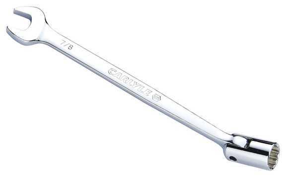 Carlyle hand tools cht sw128 - wrench, combination open end; 7/8""; polished ...