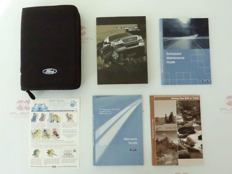 2004 ford f150 f-150 owners owner manual with case 