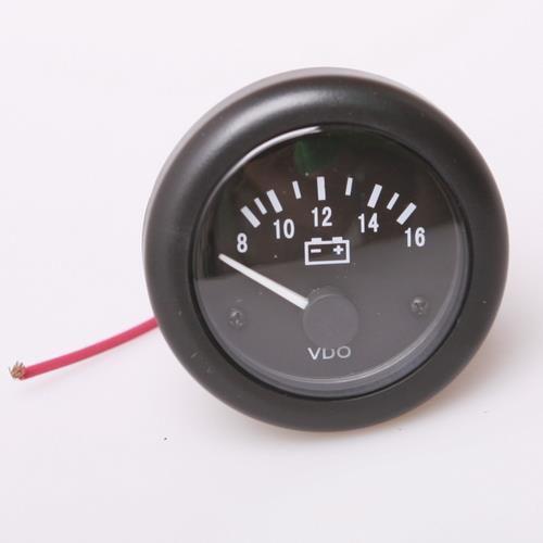 8-16v voltage volts range electrical voltmeter gauge electro meter 2'/52mm