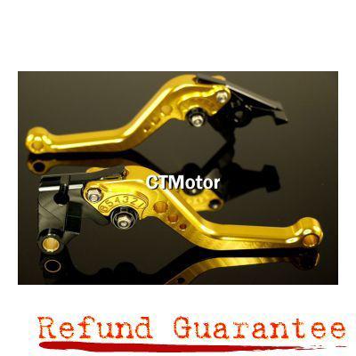 Clutch brake levers 2002-2003 for yamaha yzf r1 yzfr1 yzf-r gold lever g