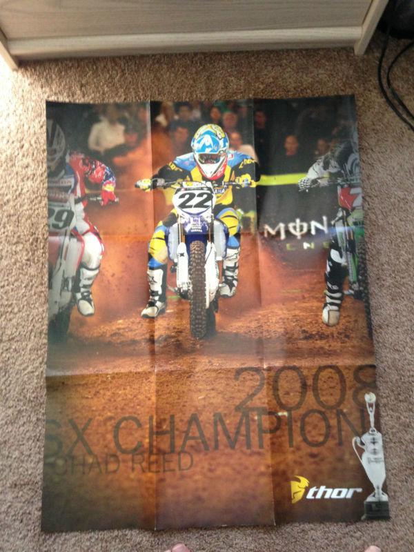 Chad reed supercross champions thor poster