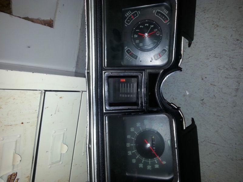 1968 ss dash panel with tach (rare)