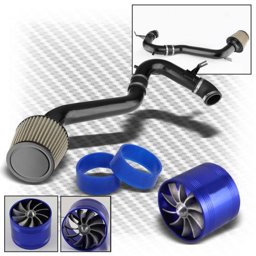 09-13 tsx 2.4l 4cyl tornado cold air intake stainless filter induction kit black