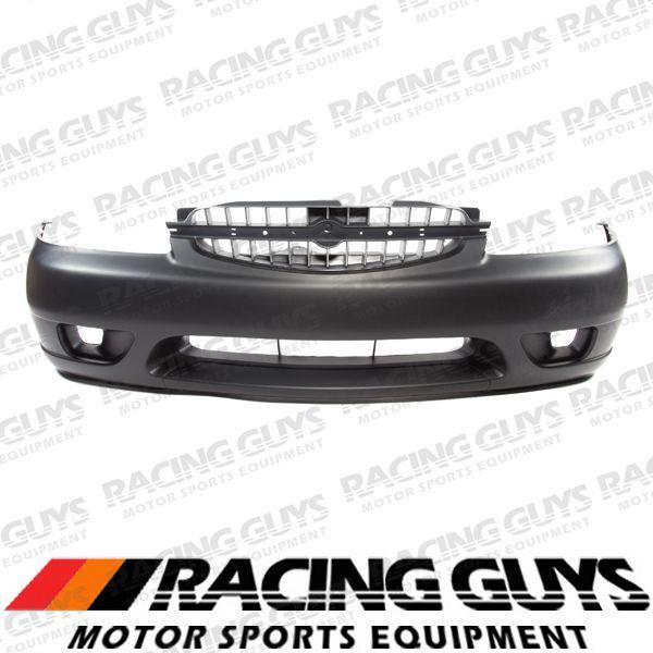 00-01 nissan altima front bumper cover primered new facial plastic ni1000175