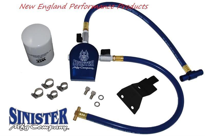 Ford powerstroke diesel 6.0l coolant filter kit sinister diesel 