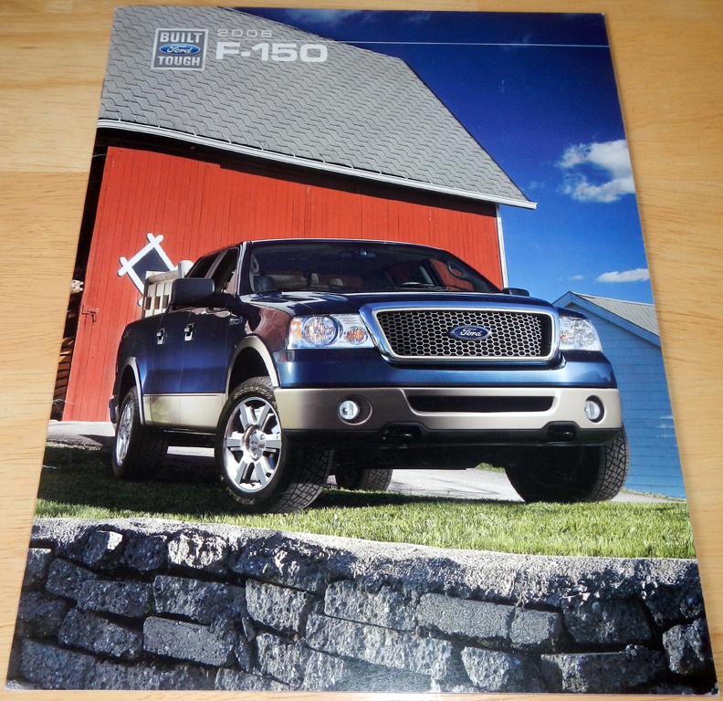 2006 ford f-150 pickup truck sales brochure – lariat xlt xl harley davidson +