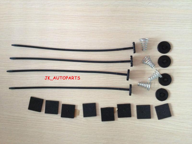 Radiator fan mounting kit straps ties electric universal strap tie for 2 set 