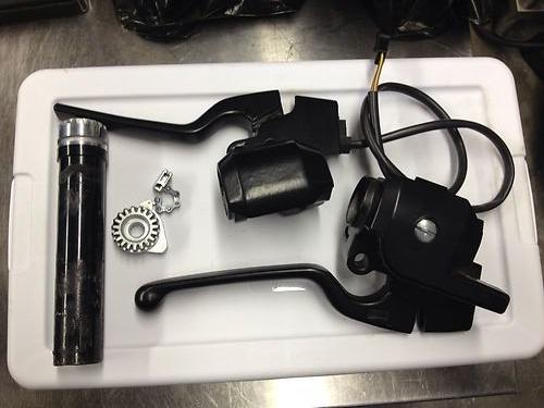 Bmw r60/6 r6 r80 r90 r100s r100/7 hand controls restored powder coated