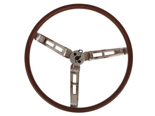 Pg classic 260-70w mopar 1970 a,b,c-body rallye woodgrain steering wheel