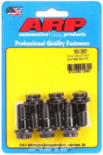 Arp flywheel bolt kit tilton flywheel ford v8 p/n 350-2801