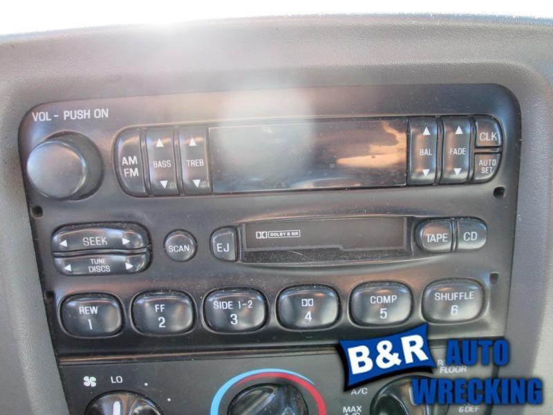 Radio/stereo for 97 98 ford expedition ~ am-fm cass id f57f-19b165-da