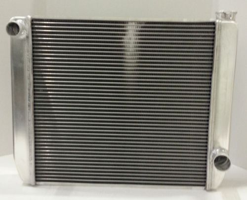 New universal aluminum 2 row performance radiator 24x19 rh fill