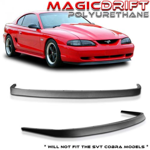 94 95 96 97 98 ford mustang gt style front chin spoiler bumper lip both v8 v6