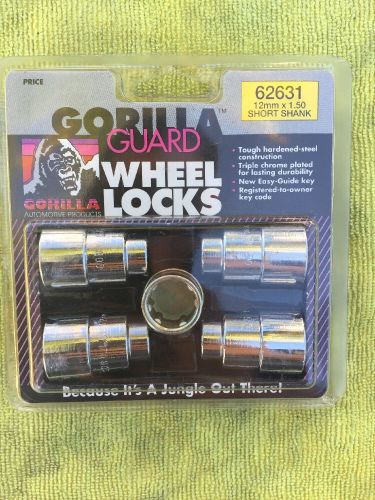 Gorilla nut 62631 wheel lock short shank