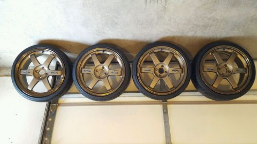 Rays engineering te37 volk racing wheels