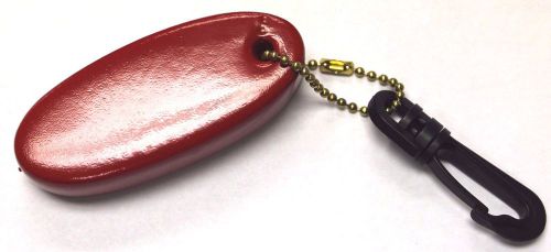 New red floating key chain boat key float marine keys jetski waverunner seadoo