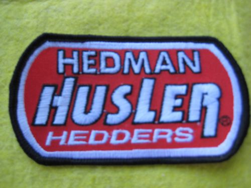 Hedman husler headders racing  equipment patch 4 3/8&#034; x 2 3/8&#034;