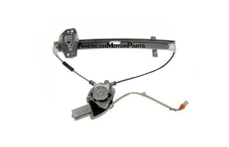 Left driver side replacement power rear window regulator 01-06 acura mdx