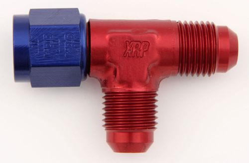 Xrp-xtreme racing prod. aluminum red/blue 6 an adapter tee fitting p/n 900306