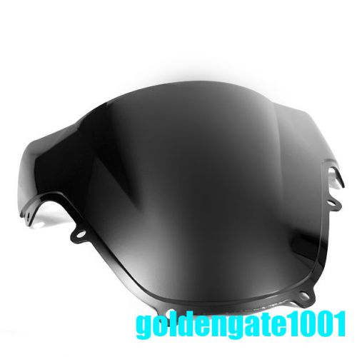 Black wind shield windshield windscreen for suzuki gsx-r 600 750 2001 02 2003 gg